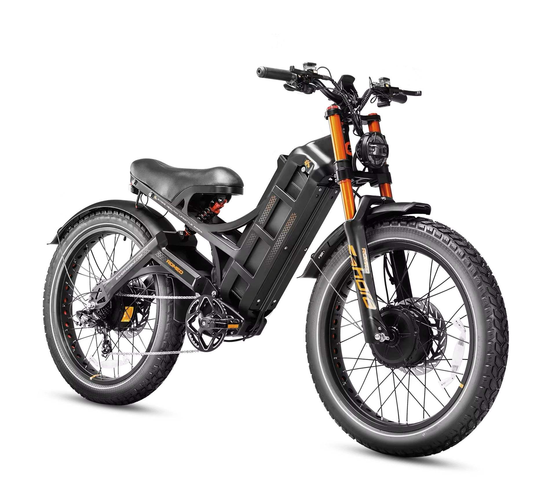 HOT SELLING Eahora Romeo Pro II Dual Motor Electric Bike 3000W 60Ah Long Range 200 Miles Ebike