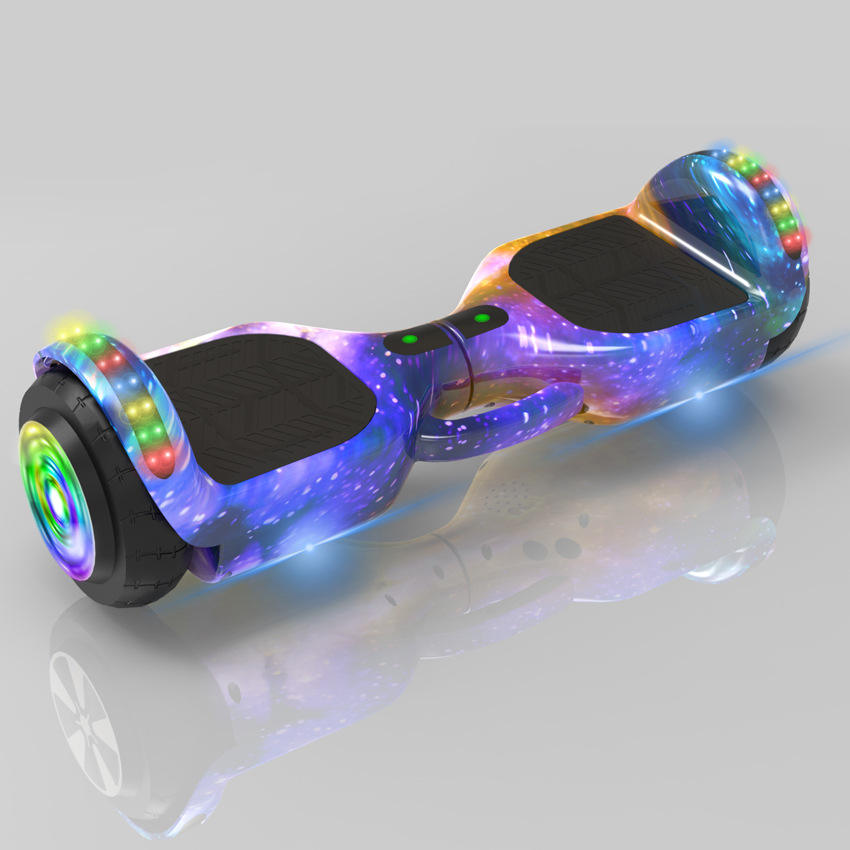 Selling Electric Balancing Car 500W Motor 7inch Smart Self-Balancing LED Lights Adult Children Electric Hoverboards Hover Board - Image 4